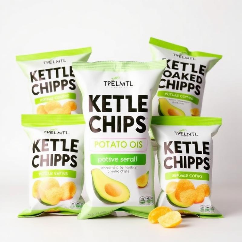 Boulder Canyon Avocado Oil Kettle Chips Variety Pack, 18 × 1 oz